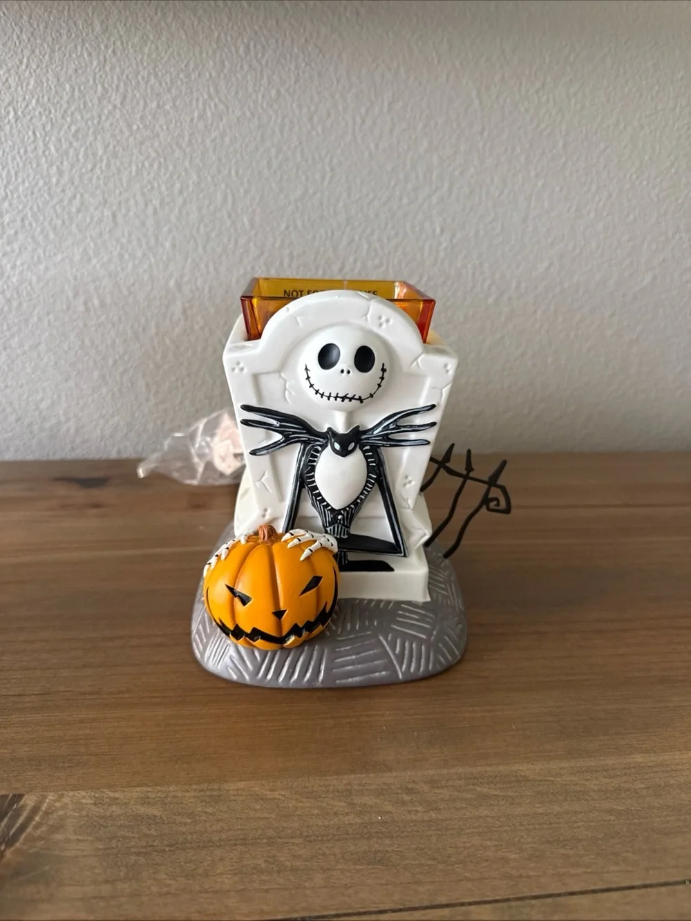 NWB Disney Jack Skellington Pumpkin King full size Scentsy warmer retired 2019